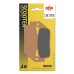 SBS 181MS Rear Sinter OE Replacement Motorcycle Brake Pad