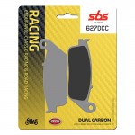 SBS 627DCC Rear Dual Carbon Front OE Replacement Motorcycle Brake Pad