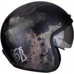 Scorpion Belfast Tempus Black Motorcycle Helmet - Non PSB Approved