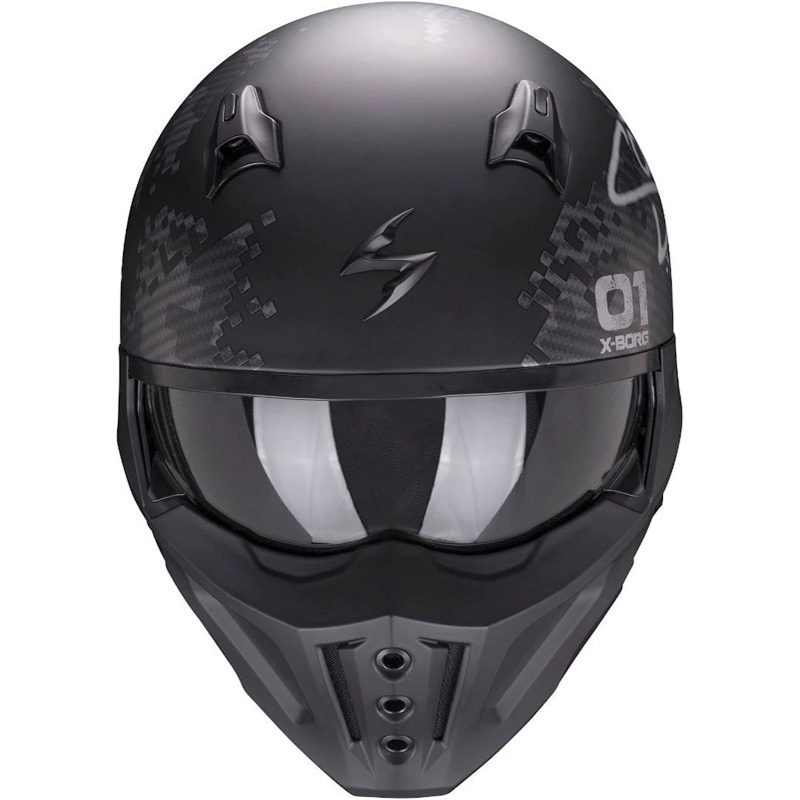 Scorpion Covert X Xborg Modular Motorcycle Helmet