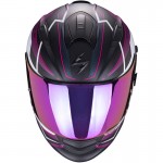 Scorpion EXO-510 Air Balt Silver White Fluo Yellow Full Face Motorcycle Helmet Small - Non PSB Approved