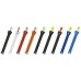TCX TBANDALBSL Black Silver Toothed Band