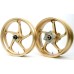 Galespeed 28835007 TYPE-GP1S Motorcycle Aluminum Forged Wheel Gold for Yamaha