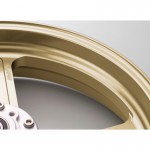 Active 28835007 Galespeed TYPE-GP1S Motorcycle Aluminum Forged Wheel Gold for Yamaha