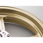 Active 28835111 Galespeed TYPE-GP1S Motorcycle Aluminum Forged Wheel Gold for Yamaha