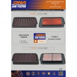 DNA P-Y10N22-01 Motorcycle Air Filter for Yamaha