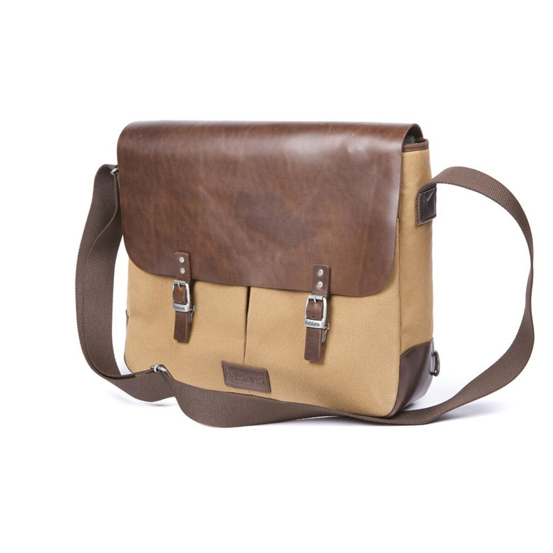 Helstons Leather Cotton Motorcycle Waterproof Sling Bag