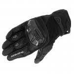 Komine GK-1933 Protective Leather Mesh Motorcycle Gloves Guren