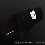 Komine GK-2153 Protect 3D Mesh Motorcycle Gloves