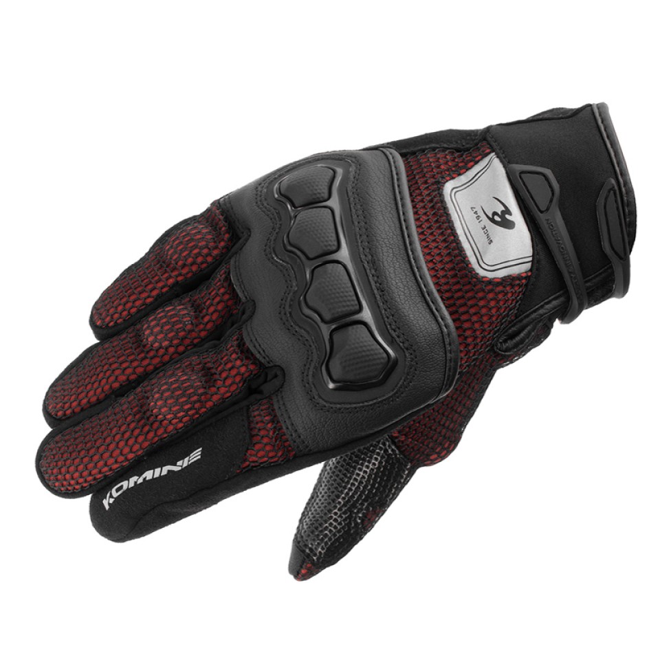 Komine GK-2153 Protect 3D Mesh Motorcycle Gloves Komine GK-2153 Protect 3D Mesh Motorcycle Gloves