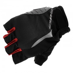 Komine GK-2593 Protect Fingerless Mesh Motorcycle Gloves