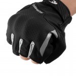Komine GK-2603 Protect 3 Fingerless Mesh Motorcycle Gloves
