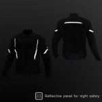 Komine JK-1463 Protective Half Mesh Motorcycle Jacket