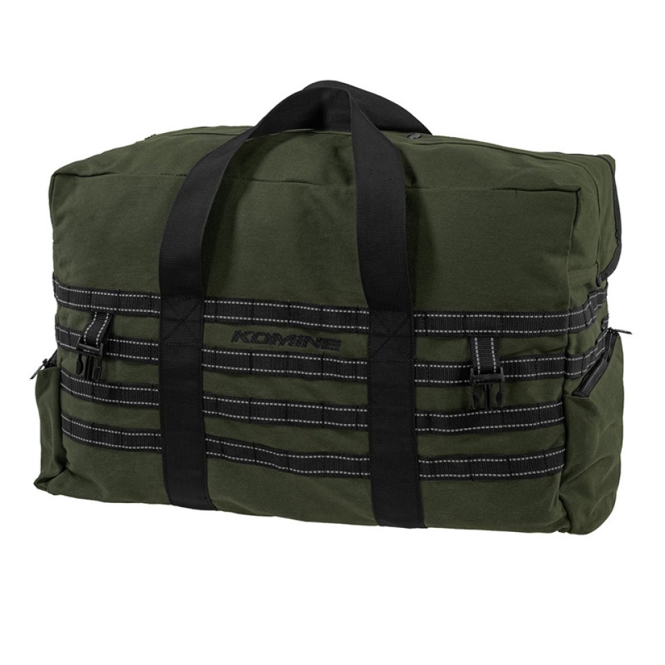 Komine SA-251 Camping Canvas Motorcycle Bag 65L