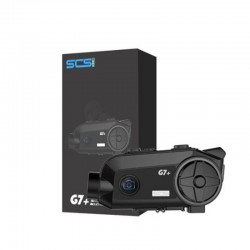 SCSETC Helmet Camera Bluetooth Intercom SCS G7+