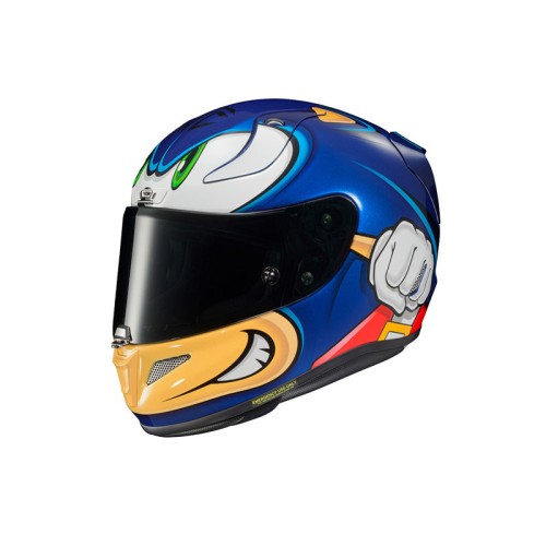 HJC RPHA-11 Pro Sonic Sega Full Face Motorcycle Helmet - Non PSB Approved