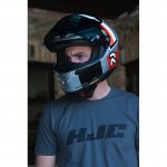 HJC RPHA-1N Ben Spies Silverstar Full Face Motorcycle Helmet