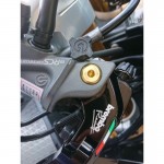 Kohken KOK-2075TI Titanium Coated Pin Lever Pivot for RCS Corsa Corta Sus Gold