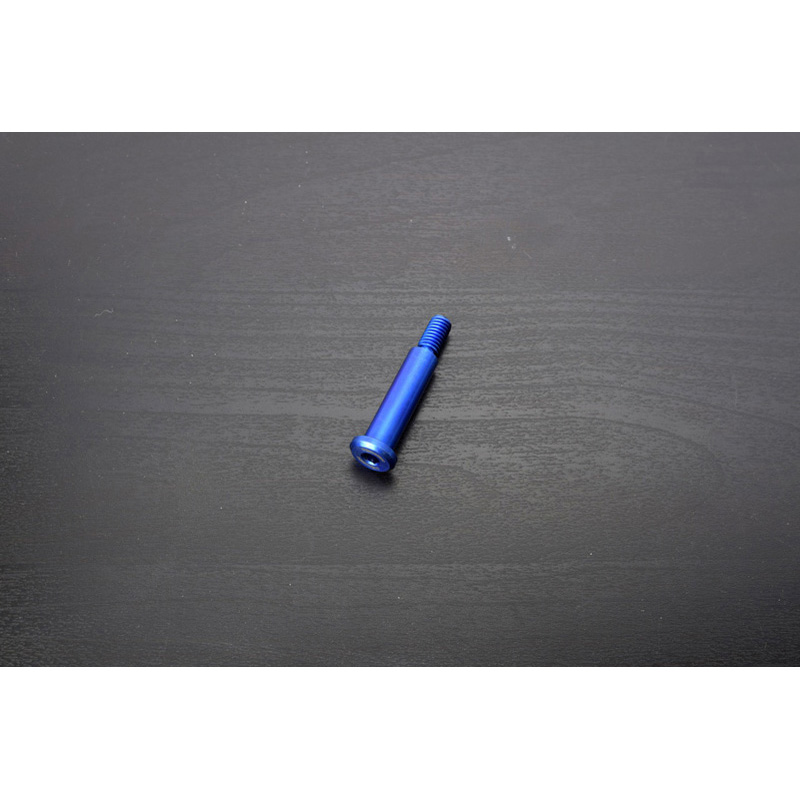 Kohken KOK-2136BL Titanium Lever Pivot Pin for RCS Corsa Corta Titanium Blue
