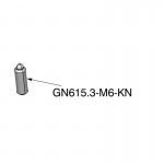 Rizoma Motorcycle Grain Pressor Gn615.3-M6KN M6X16