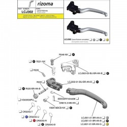 Rizoma P046-NX Motorcycle Clutch Lever Pin