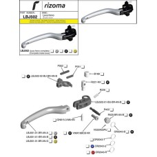 Rizoma R221-NX Motorcycle Fixed Pin