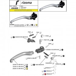 Rizoma R221-NX Motorcycle Fixed Pin