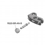 Rizoma R520-BR-AN-B Motorcycle Brake Level Dial