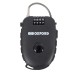 Oxford LK100 Motorcycle 75cm Retra Black Cable Lock