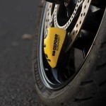 Oxford LK290 Motorcycle Screamer7 Alarm Disc Lock Yellow/black
