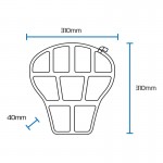 Oxford OX882 Motorcycle Air Seat Street & Sport