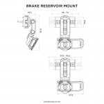 Quad Lock QLM-BRS Motorcycle Brake Reservoir Mount