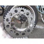 XAM 13814-46 Motorcycle Hard Anodizer Rear Sprocket