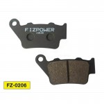 Fiz Power FZ-0206 Motorcycles Rear Brake Pads