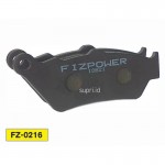 Fiz Power FZ-0216 Motorcycle Rear Brake Pads