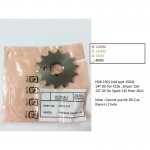 Hodaka 1501S15 Motorcycle Front Sprocket