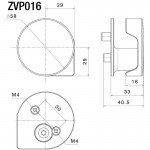 Rizoma ZVP016A Motorcycle Bag Hook