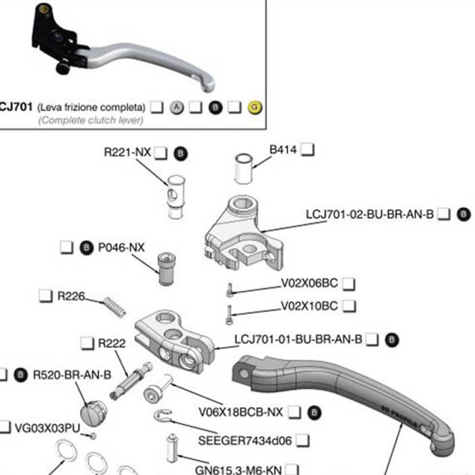 Rizoma B414 Motorcycle Brake Spacer