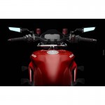 Rizoma BSN010B Motorcycle Stealth Naked Mirror