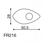 Rizoma Motorcycle Indicator Light Adaptor