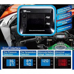 Orange Electronic TPMS M203T-BLUE Motorcycle Retrofit Kit