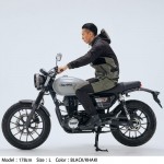 RS Taichi RSJ347 Motorcycle Overlap Mesh Parka