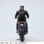 RS Taichi RSJ347 Motorcycle Overlap Mesh Parka