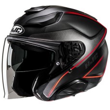 HJC F31 Ludi Open Face Motorcycle Helmet - PSB Approved