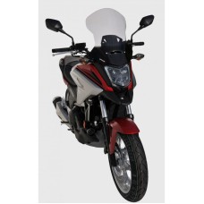 Ermax TO0103119 Motorcycle Touring Screen - Light Black