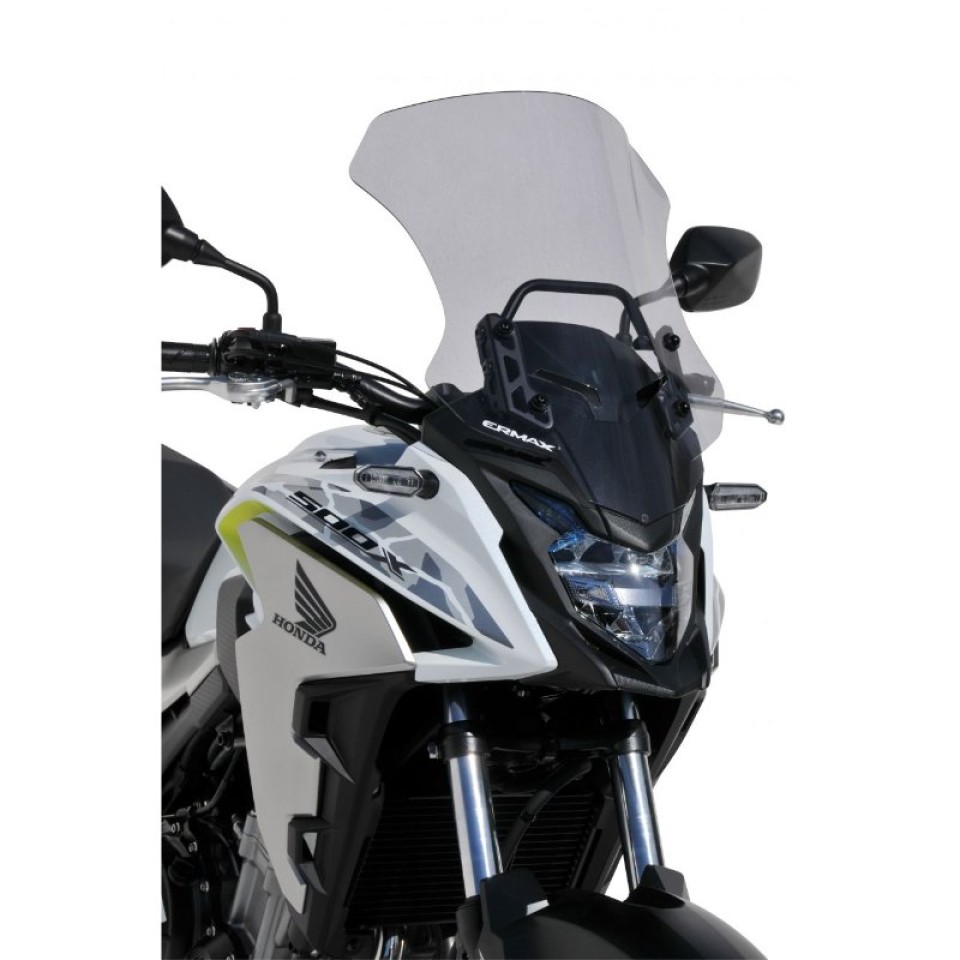 Ermax TO01T06-54 Motorcycle Touring Screen - Grey