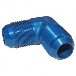 FRG AN821-3 Motorcycle Blue Elbow Steel Fitting