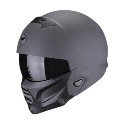 Scorpion EXO-Combat II Graphite Modular Motorcycle Helmet - Non PSB Approved