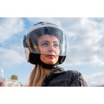 LS2 OF616 Airflow II Solid Jet Open Face Motorcycle Helmet