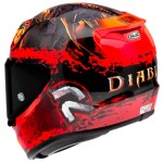 HJC RPHA 12 Diablo Blizzard Full Face Motorcycle Helmet